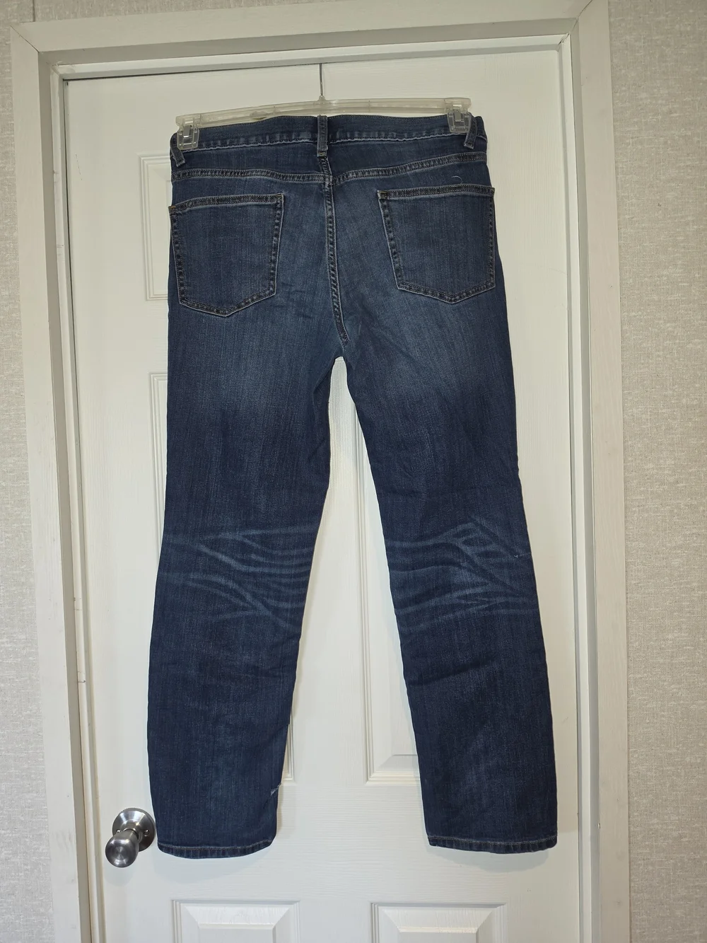 Apt. 9 Men’s Straight Leg Jeans - Dark Blue Wash